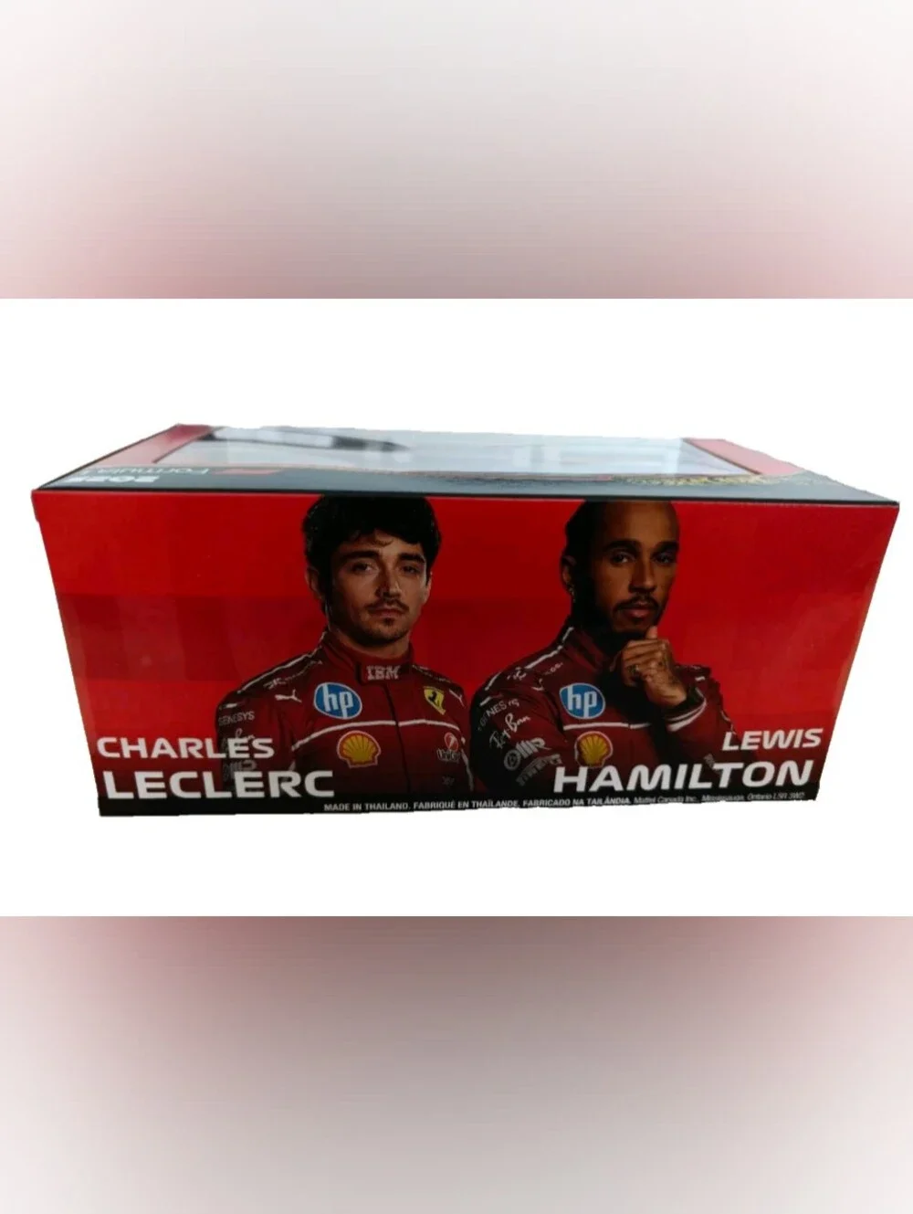 Hot Wheels Scuderia Ferrari HP 2025 Die-Cast Racing Car Set - Red